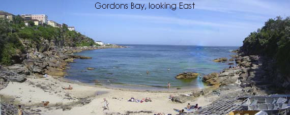 Gordons Bay, looking East